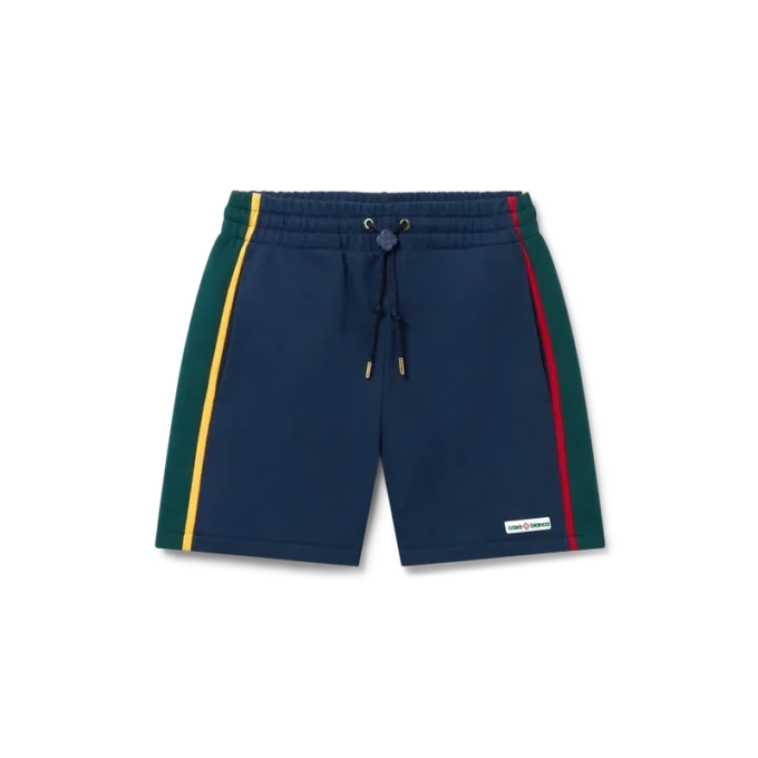Färgblockerade sweatshorts