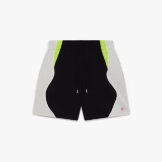Färgblockerade sweatshorts