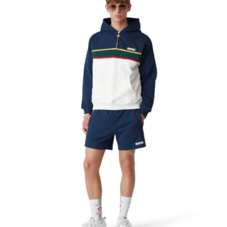 Färgblockerade sweatshorts