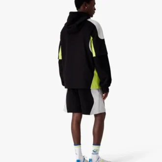 Färgblockerade sweatshorts