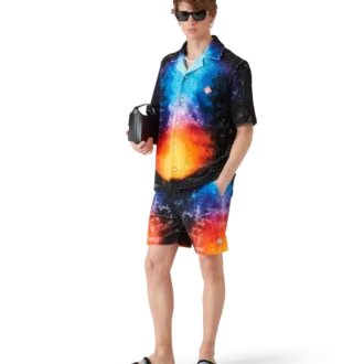 Färgskiftande frotté-skjorta