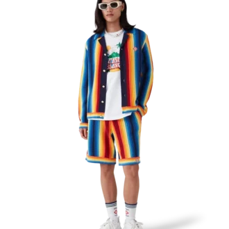 Frotteshorts med gradientrand