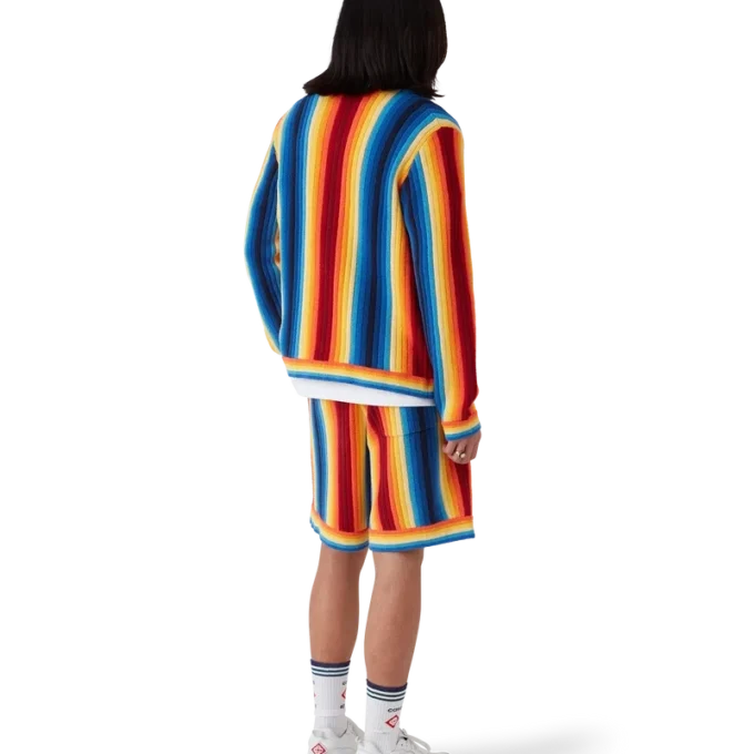 Frottéjacka med gradientrand Frottéjacka med gradientrand