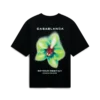Glitch Orchid Oversized kortärmad T-shirt