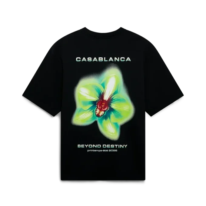 Glitch Orchid Oversized kortärmad T-shirt