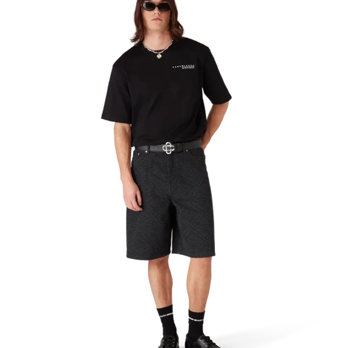 Glitch Orchid Oversized kortärmad T-shirt