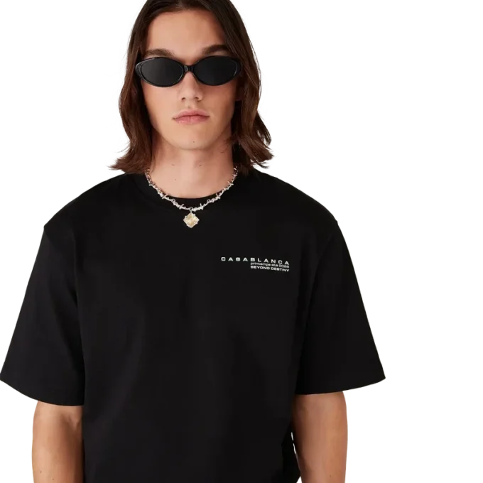 Glitch Orchid Oversized kortärmad T-shirt