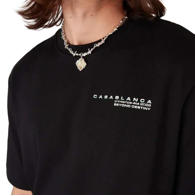 Glitch Orchid Oversized kortärmad T-shirt