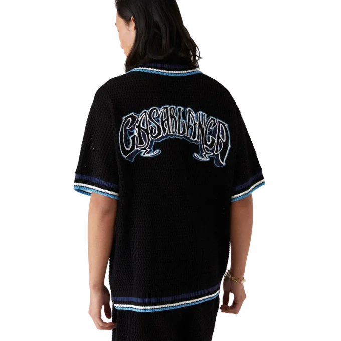 Gothic Crochet Skjorte