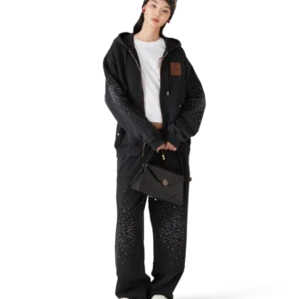 Gothic Crystal Embellished Beanie