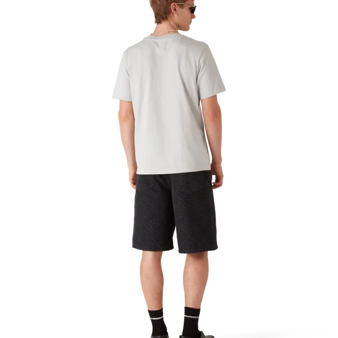 Grå kortärmad T-shirt med diamantlogo