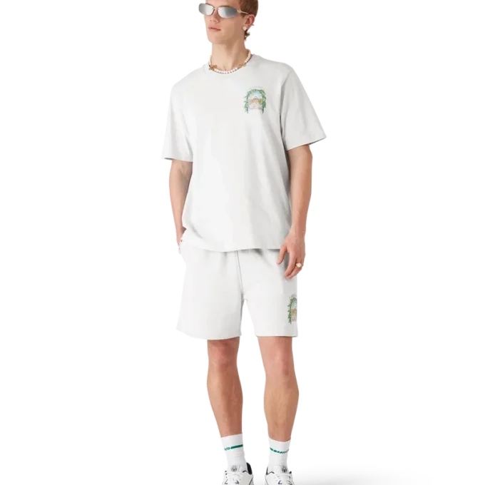 Grå L’arche-sweatshorts