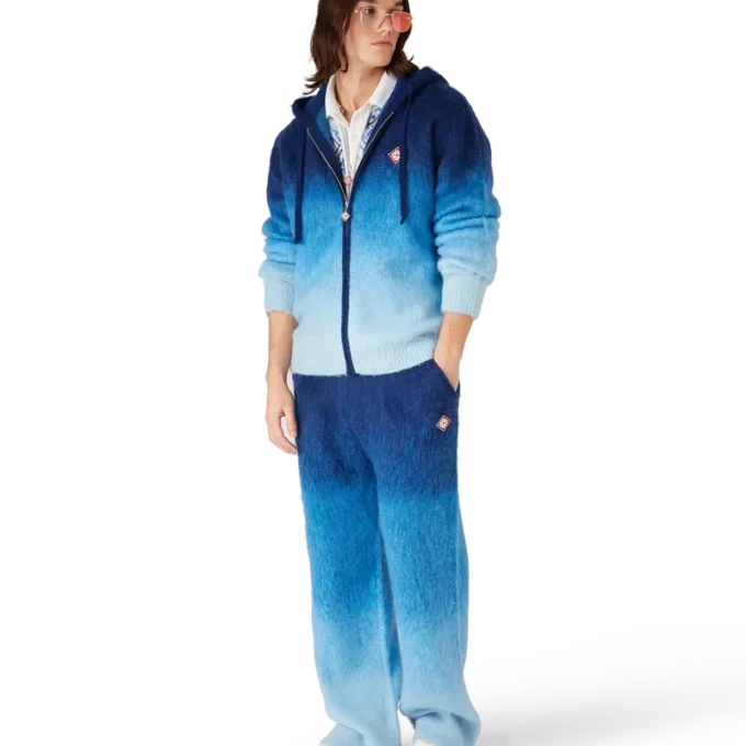 Gradient Mohair-byxor