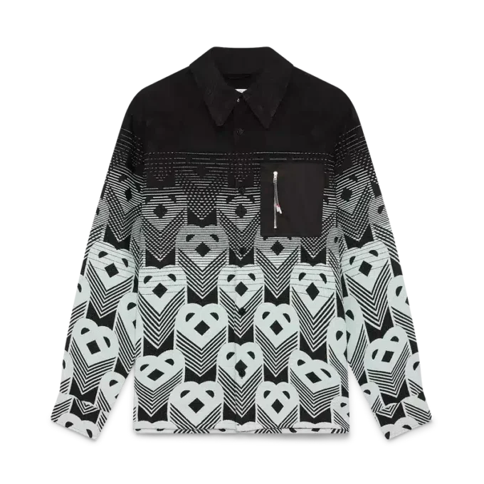 Gradient Monogram Shacket