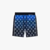 Gradient Monogram-stickade shorts
