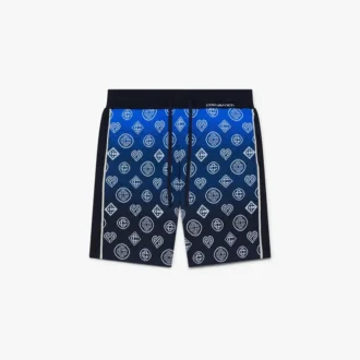 Gradient Monogram-stickade shorts