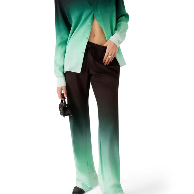 Gradient Ping Pong Jacquard-byxor