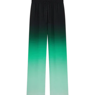 Gradient Ping Pong Jacquard-silkesbyxor