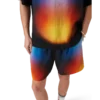 Gradient Silk Shorts