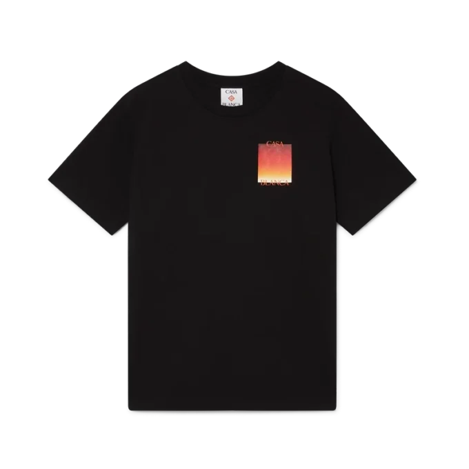 Gradient Square kortärmad T-shirt