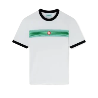 Gradient Stripe Ringer T-shirt