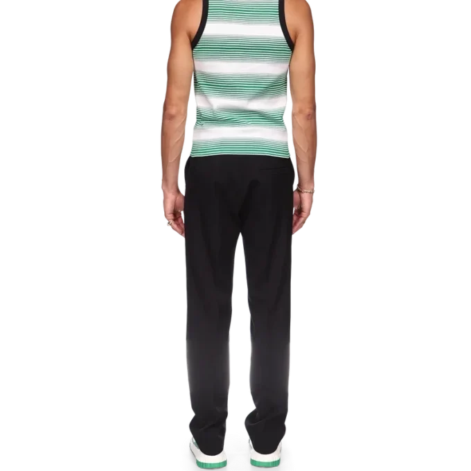 Gradient Stripe Ringer Tank Top