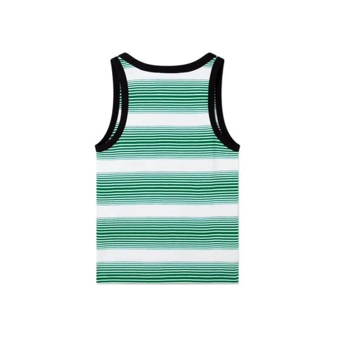 Gradient Stripe Ringer Tank Top