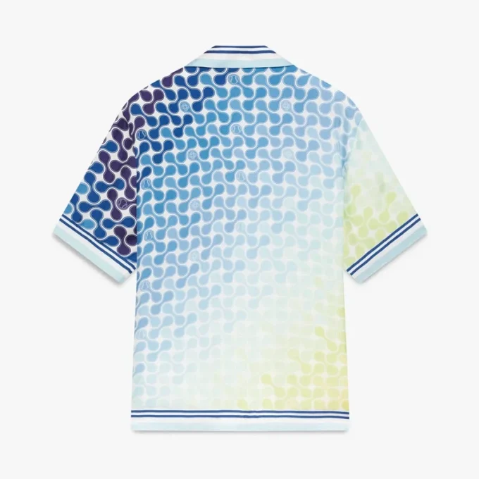 Gradient Tennis Tile kortärmad silkeskjorta Gradient Tennis Tile kortärmad silkeskjorta