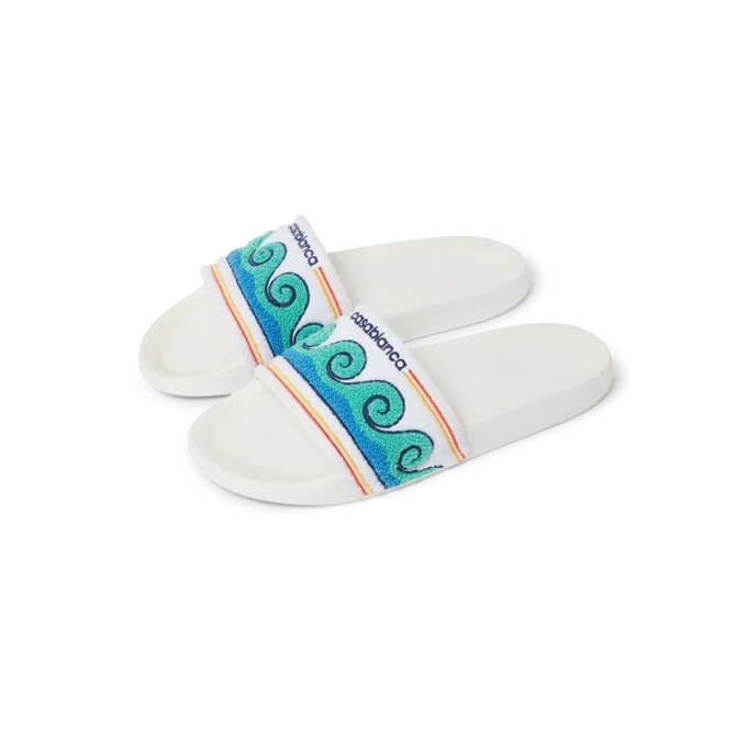 Greco Wave Terry-tofflor för herr