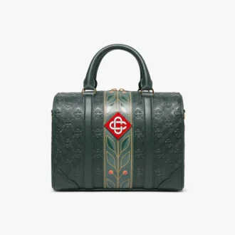 Grön Mini Monogram Weekender-väska