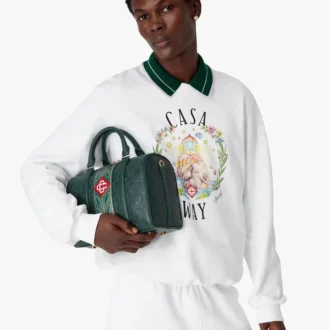 Grön Mini Monogram Weekender-väska