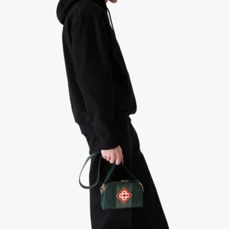 Grön Monogram-crossbodyväska