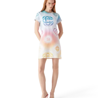 Halftone Logo T-shirtklänning