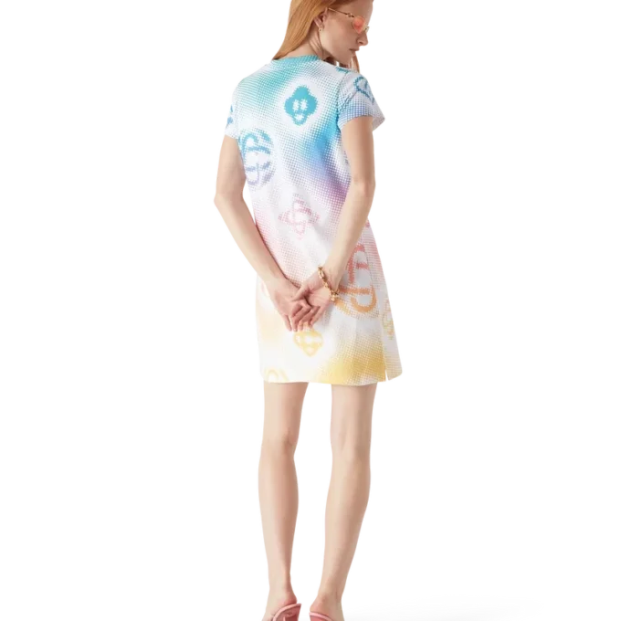 Halftone Logo T-shirtklänning Halftone Logo T-shirtklänning