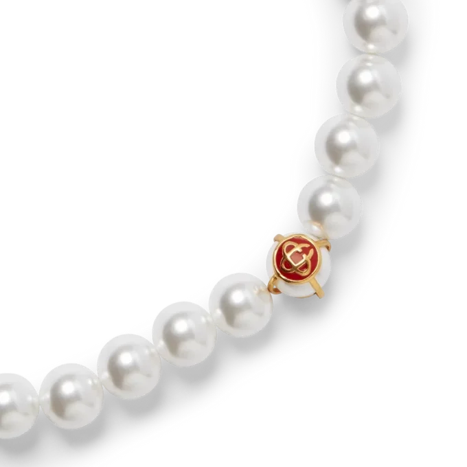 Halsband med burpärlor