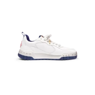 Herr Court White & Navy Sneaker