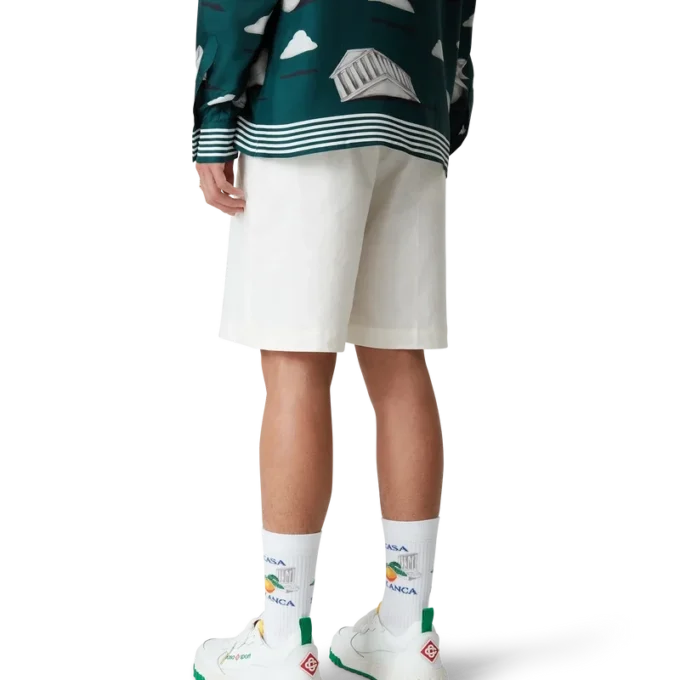 Herrsko Court vit & grön sneaker