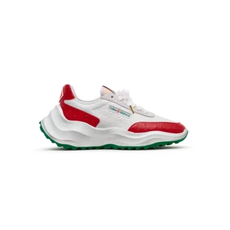 Herrskor Atlantis Red Ostrich