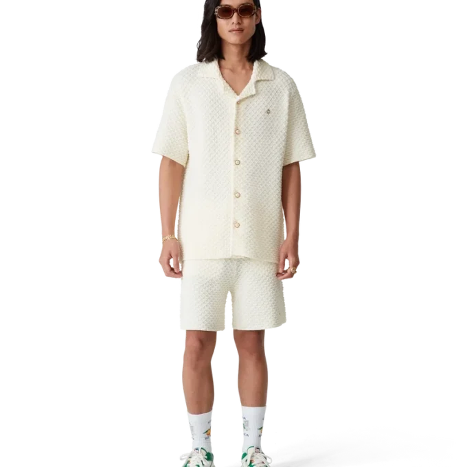 Herrskor i grönt och vitt