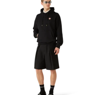 Huvtröja med diamantlogo