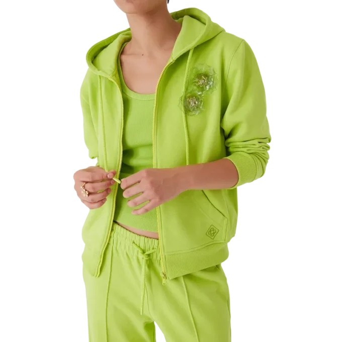 Huvtröja med dragkedja