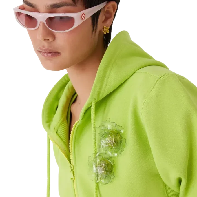 Huvtröja med dragkedja