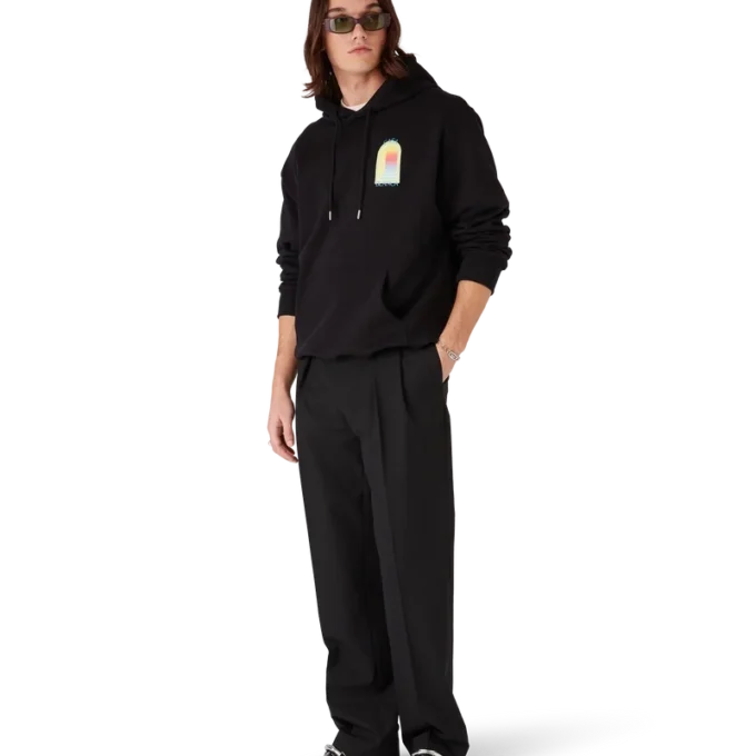 Huvtröja med gradientbåge