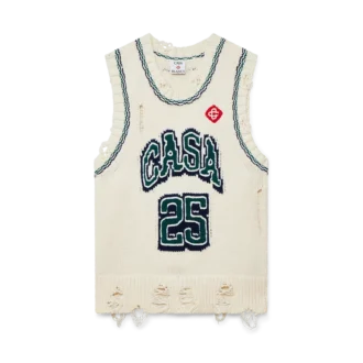 Intarsia Baseball Top