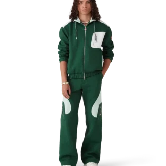 Jacka i nylon med monogramjacquard Jacka i nylon med monogramjacquard