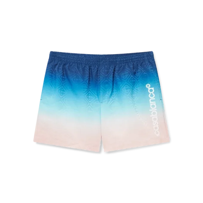 Jacquard Gradient swim shorts
