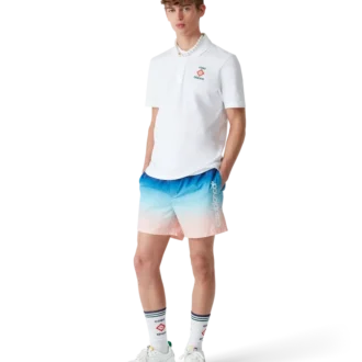 Jacquard Gradient swim shorts