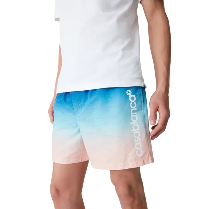 Jacquard Gradient swim shorts