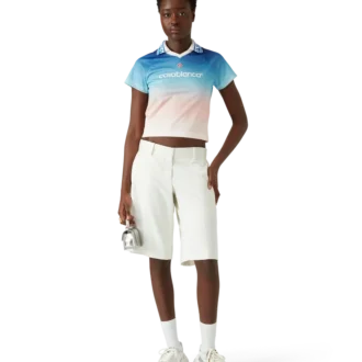 Jacquard Monogram fotbollskjorta