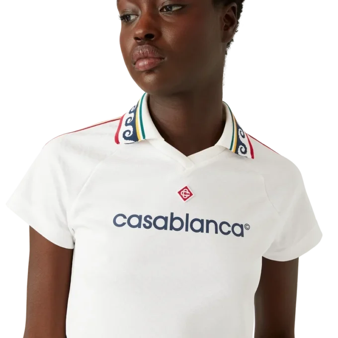 Jacquard Monogram fotbollskjorta